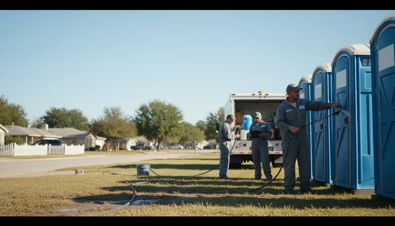 Long-Term Portable Toilet Rental in Claytonville, IL near me